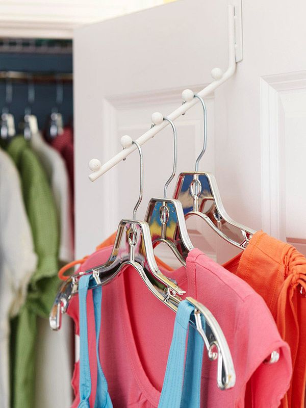 Maximize the back of the closet