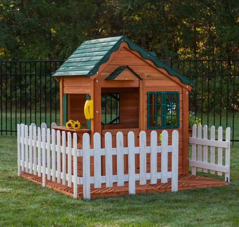 Mayfield Outdoor Solid Wood Playhouse