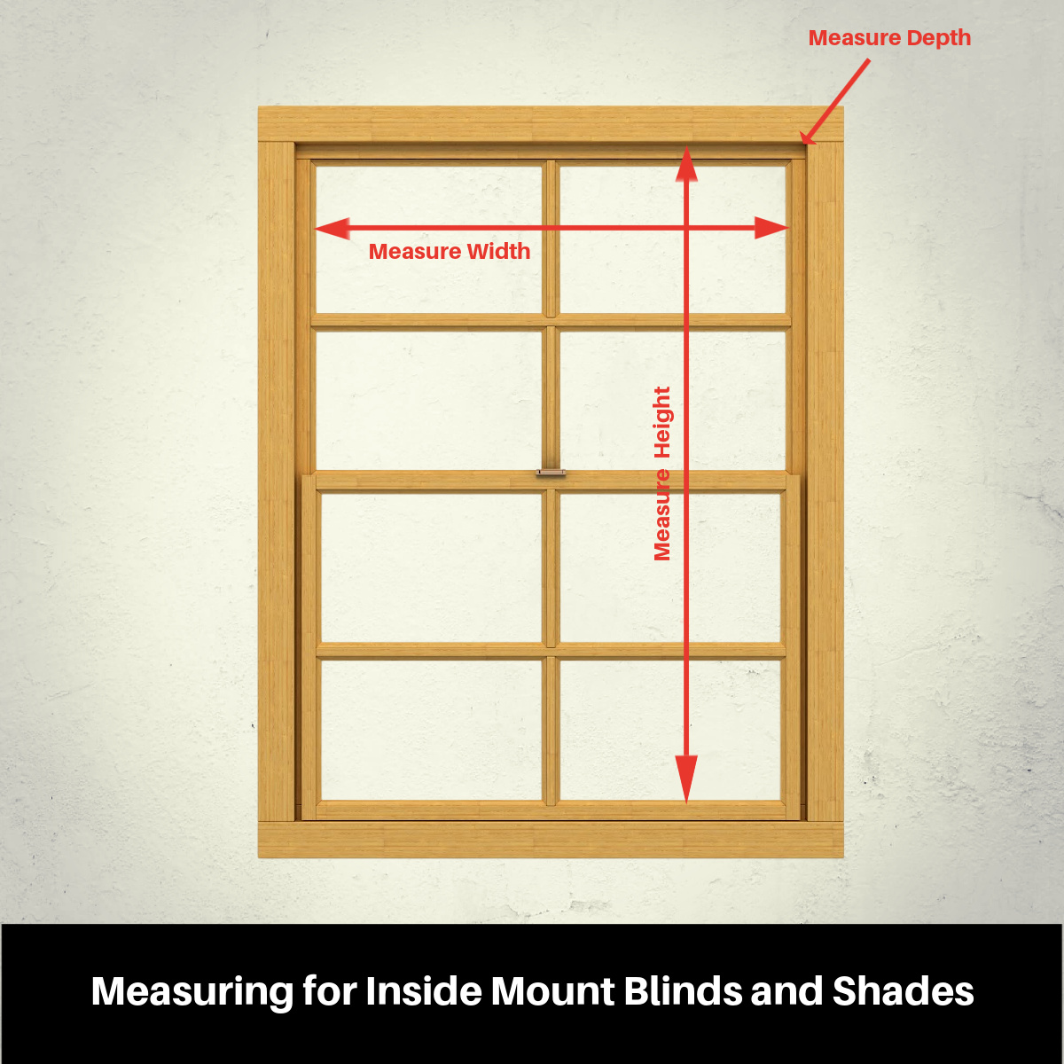 Measuring for Inside Mount Blinds and Shades
