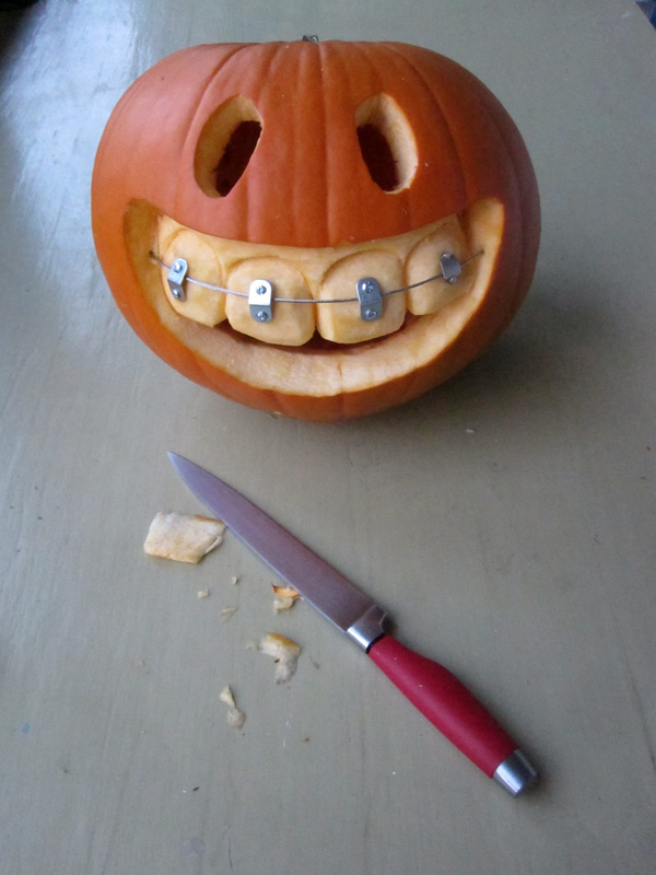 Craft Braces For Your Pumpkin