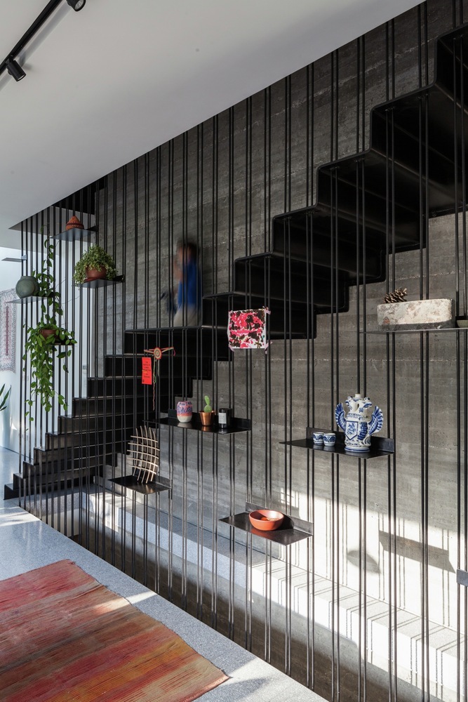 Mendelkern staircase design DZL Architects