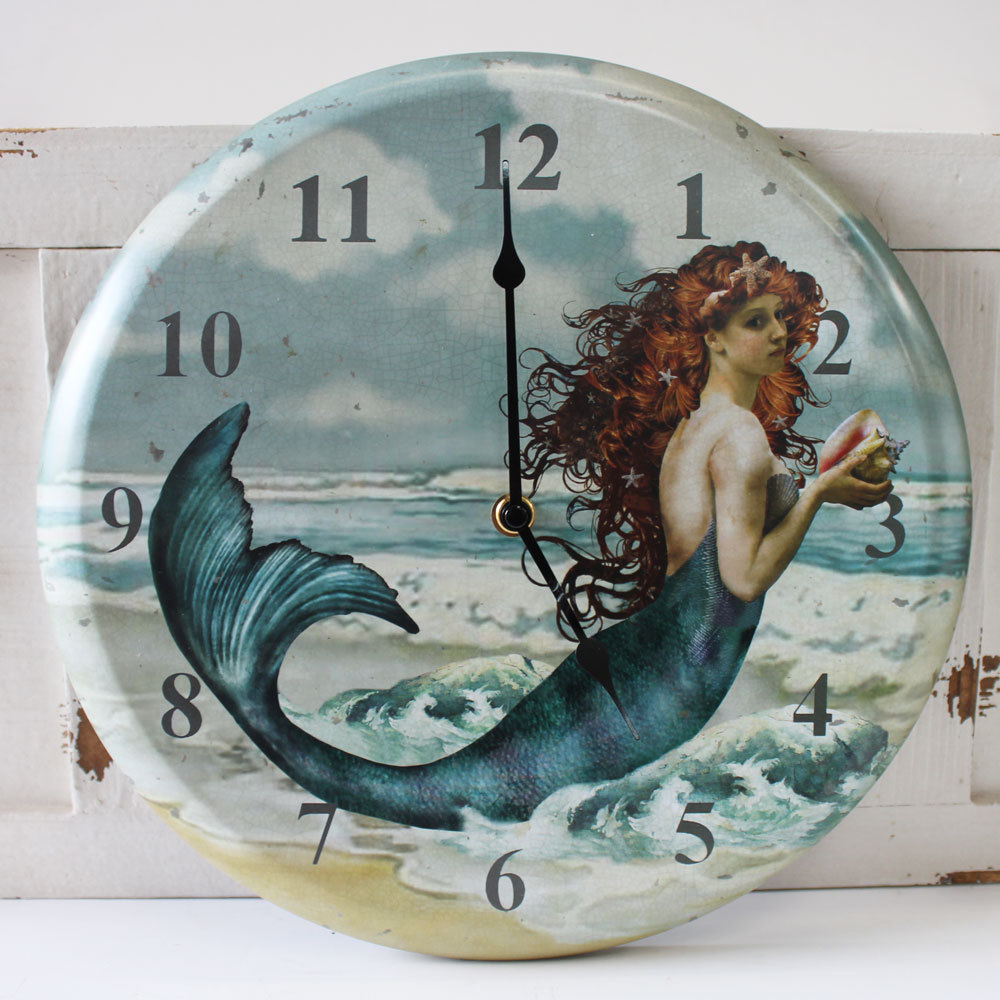 Mermaid clocks