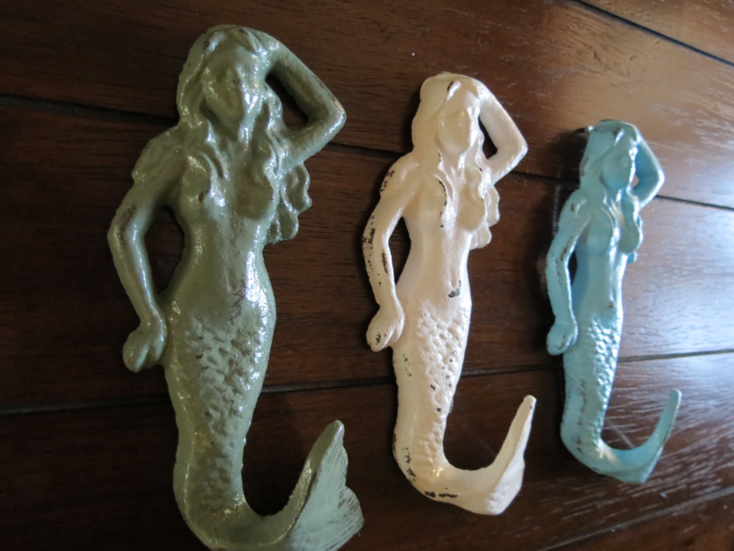 Mermaid clothes hooks