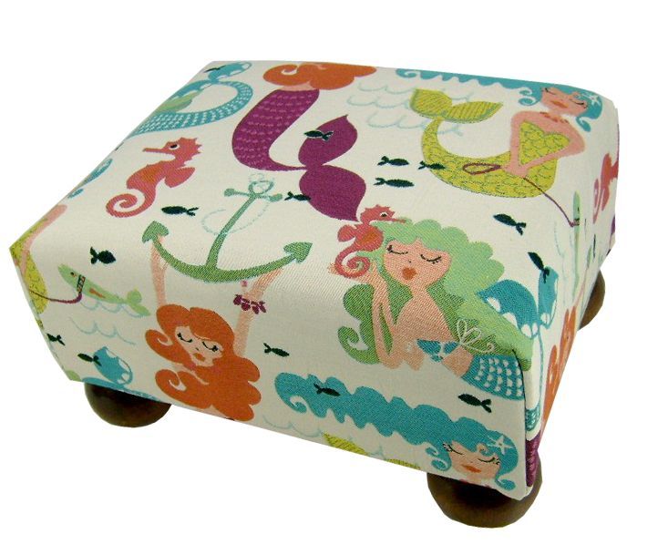 Mermaid ottoman