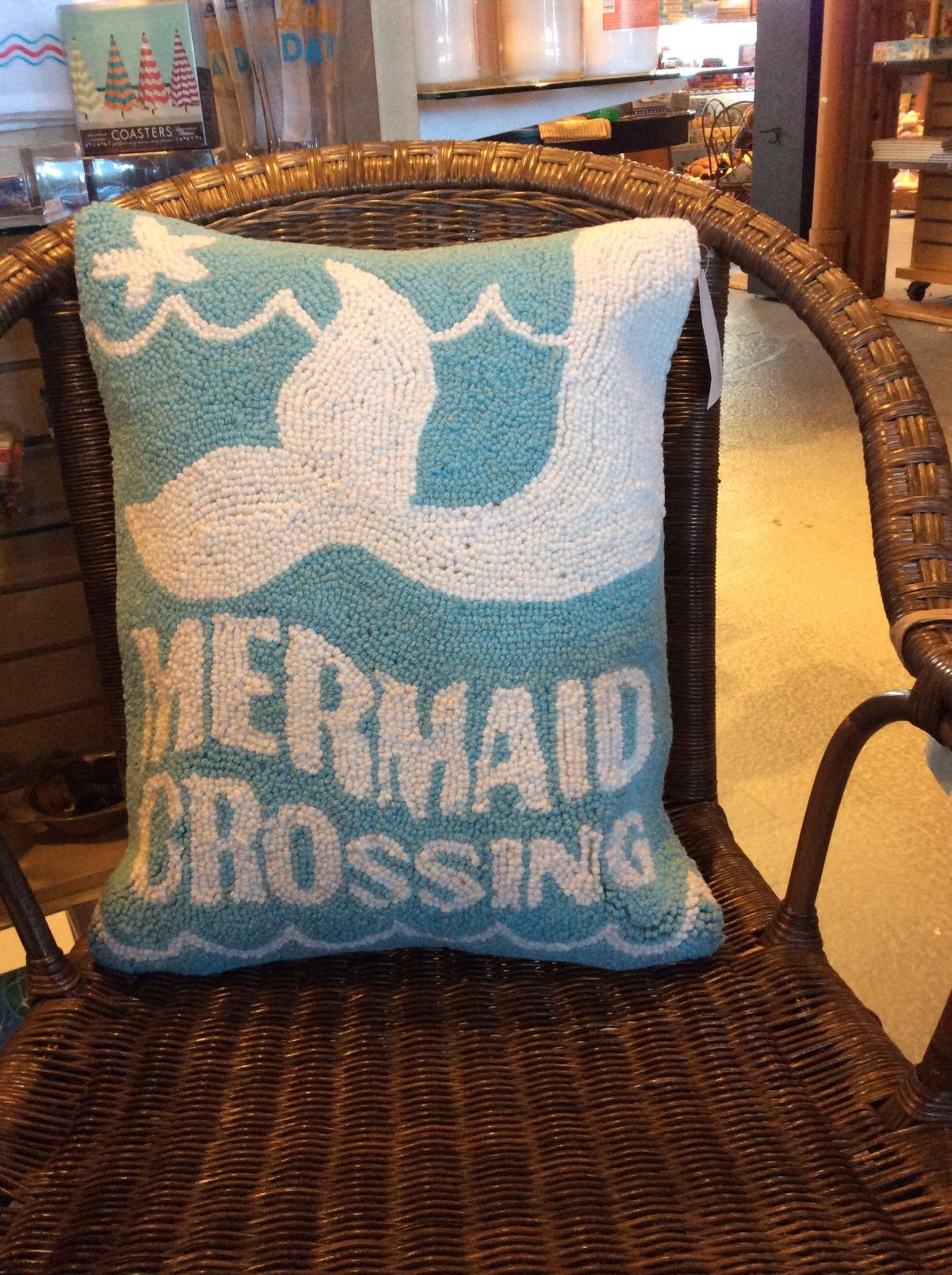 Mermaid pillow