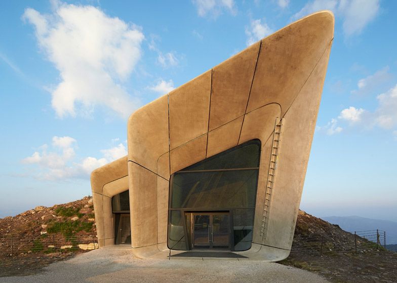 Messner Mountain Museum by Zaha Hadid Front