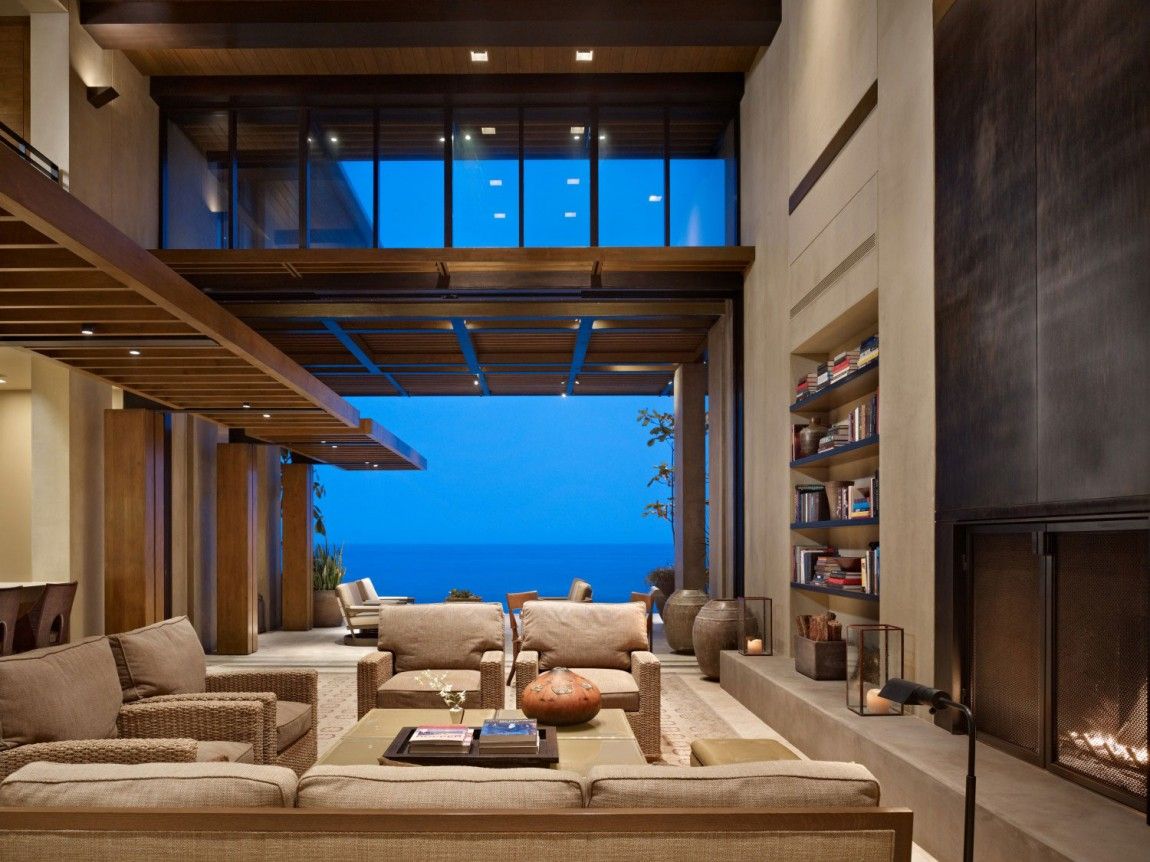 Mexico Residence by Olson Kundig Architects Living room