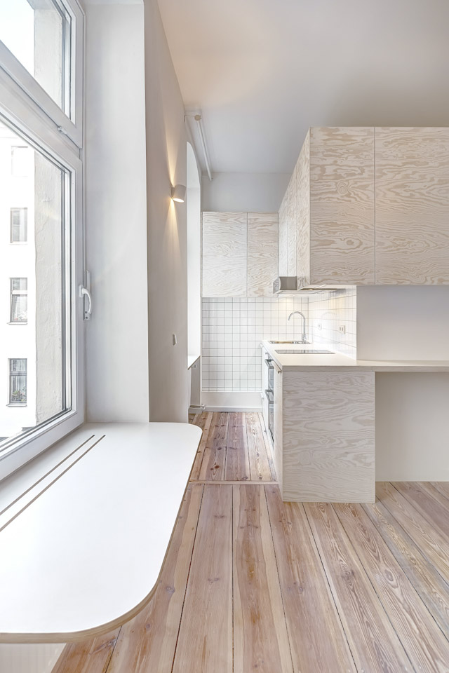Micro Apartment in Moabit Spamroom kitchen
