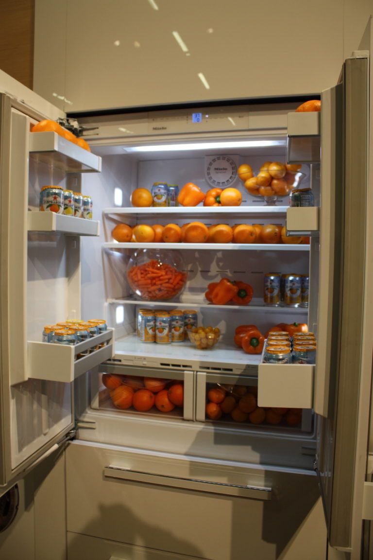 Miele french door fridge design