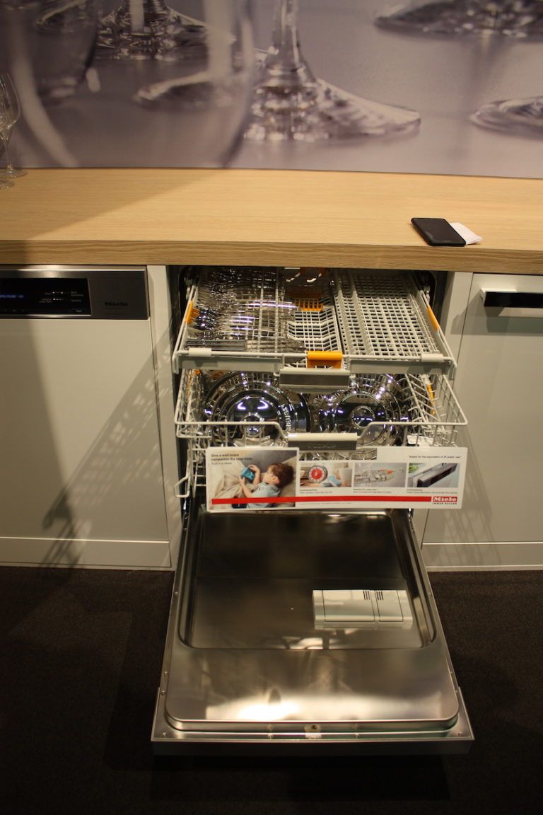 Miele third drawer dishwasher