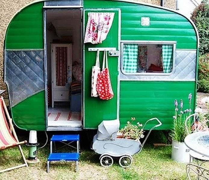 Mini rv kids playhouse