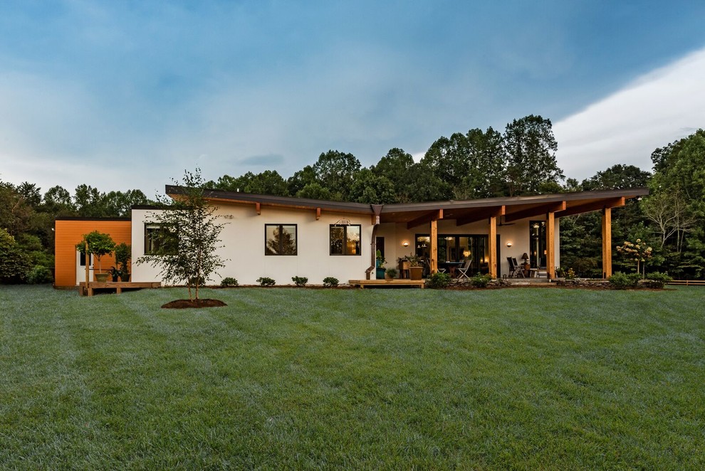 Minimalist Home with Understated Butterfly Roof