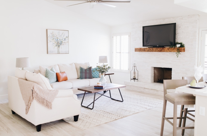 Minimalist living room