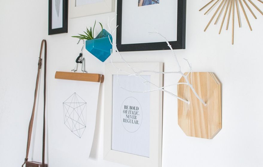 Minimalit wall decor