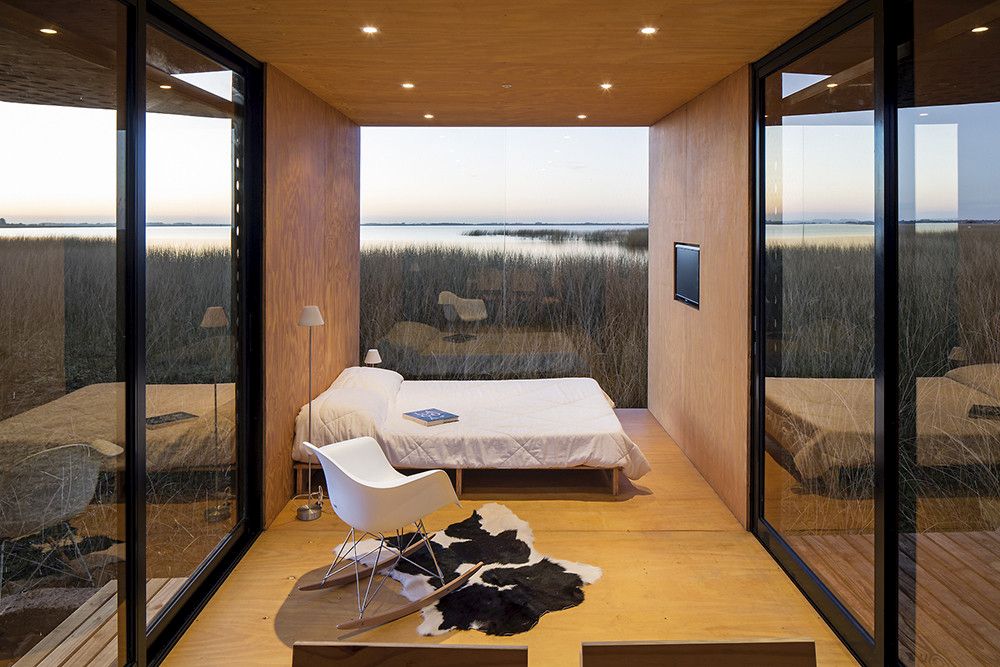 Minimod Mapa Prefab Cabin living area