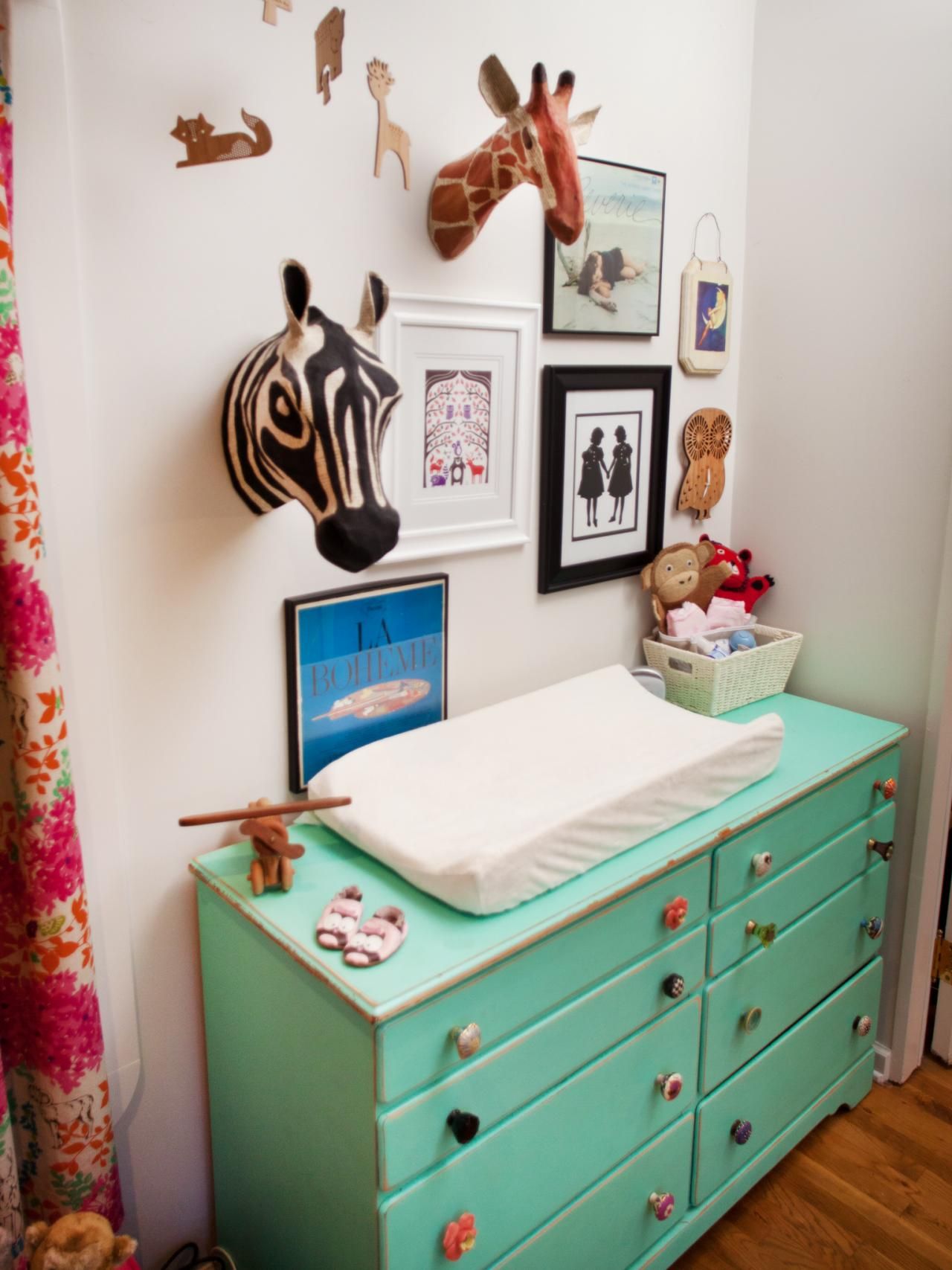 Mint Nursery Dresser
