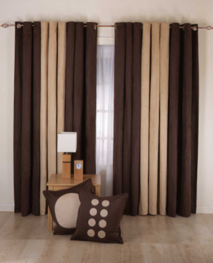 Mix Curtain Panels modern curtains