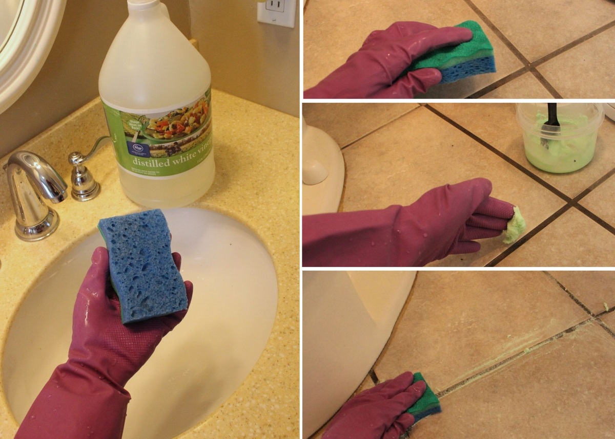 Borax Grout Cleaner