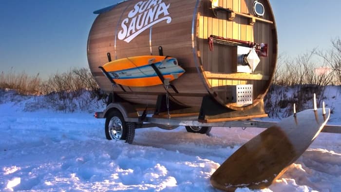 Mobile sauna