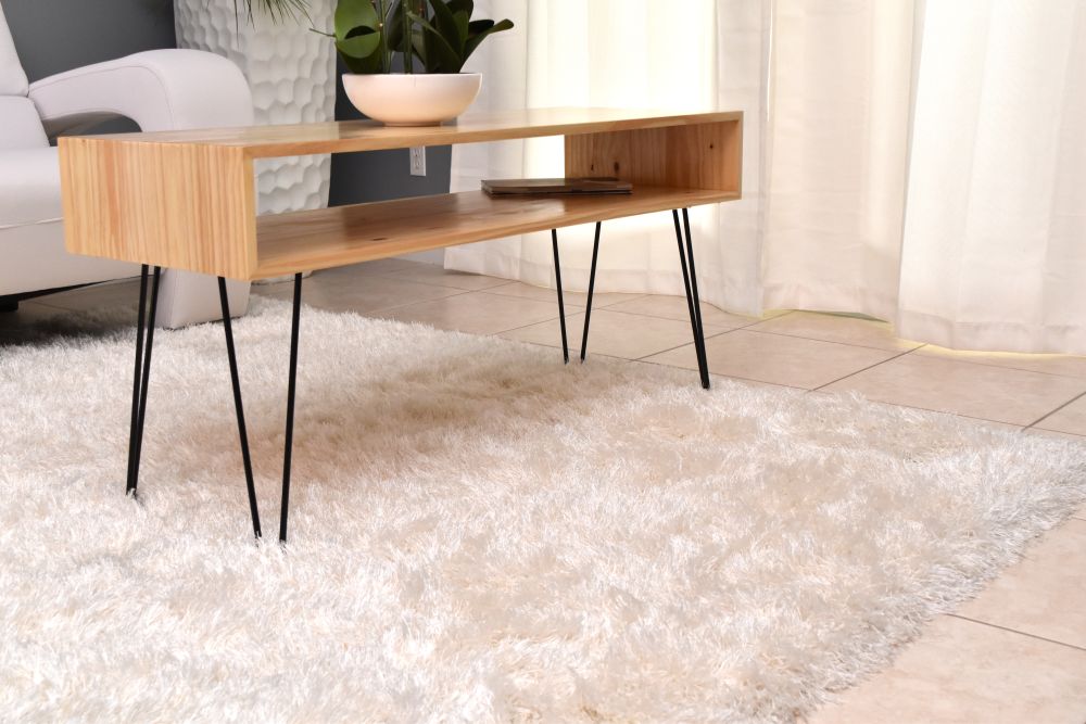 Modern Coffee Table With Hairpin Legs