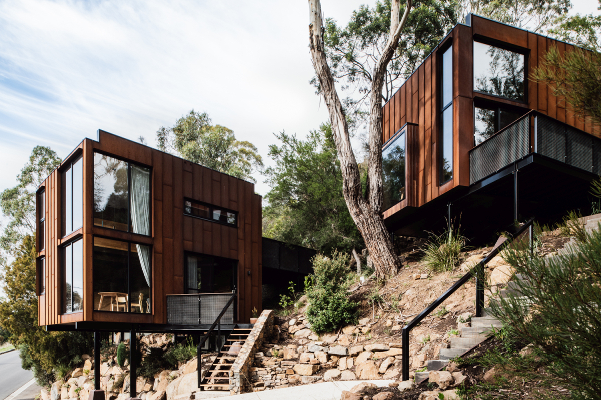 Modern Corten Steel Homes in Australia