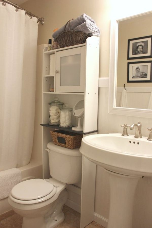 Modern Farmhouse Small Bathroom Remodel before