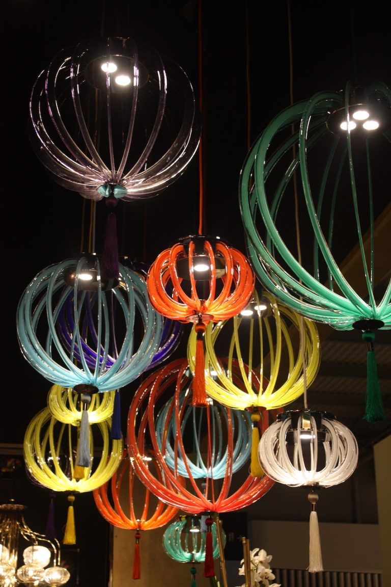 Modern Glass Hanging Lamps