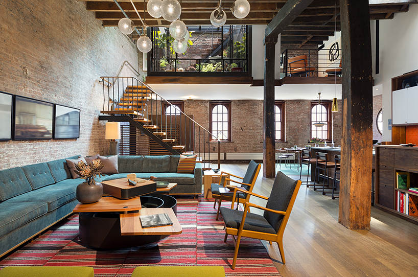 Old Warehouse Turned Into A Loft Bedroon