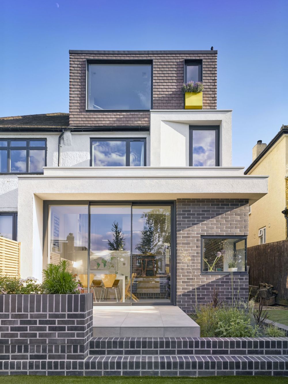Modern Style Home Stacked level