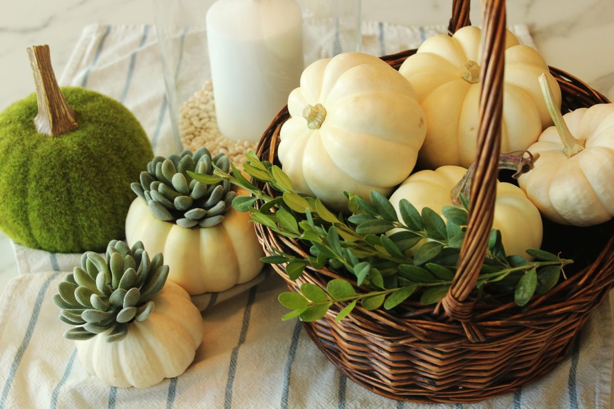 Modern Thanksgiving Table Setting - choose to decorate your Thanksgiving