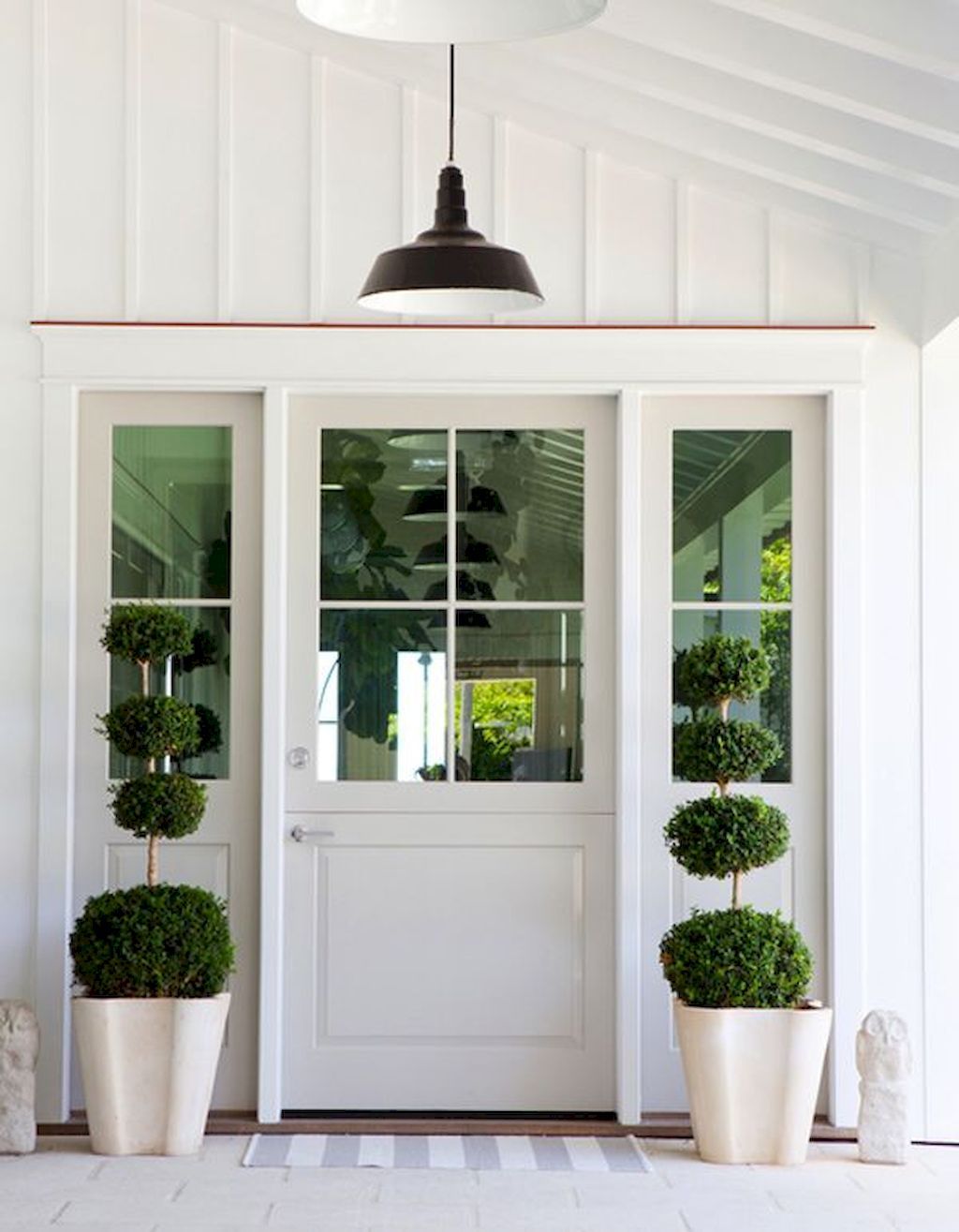 Modern dutch door for style