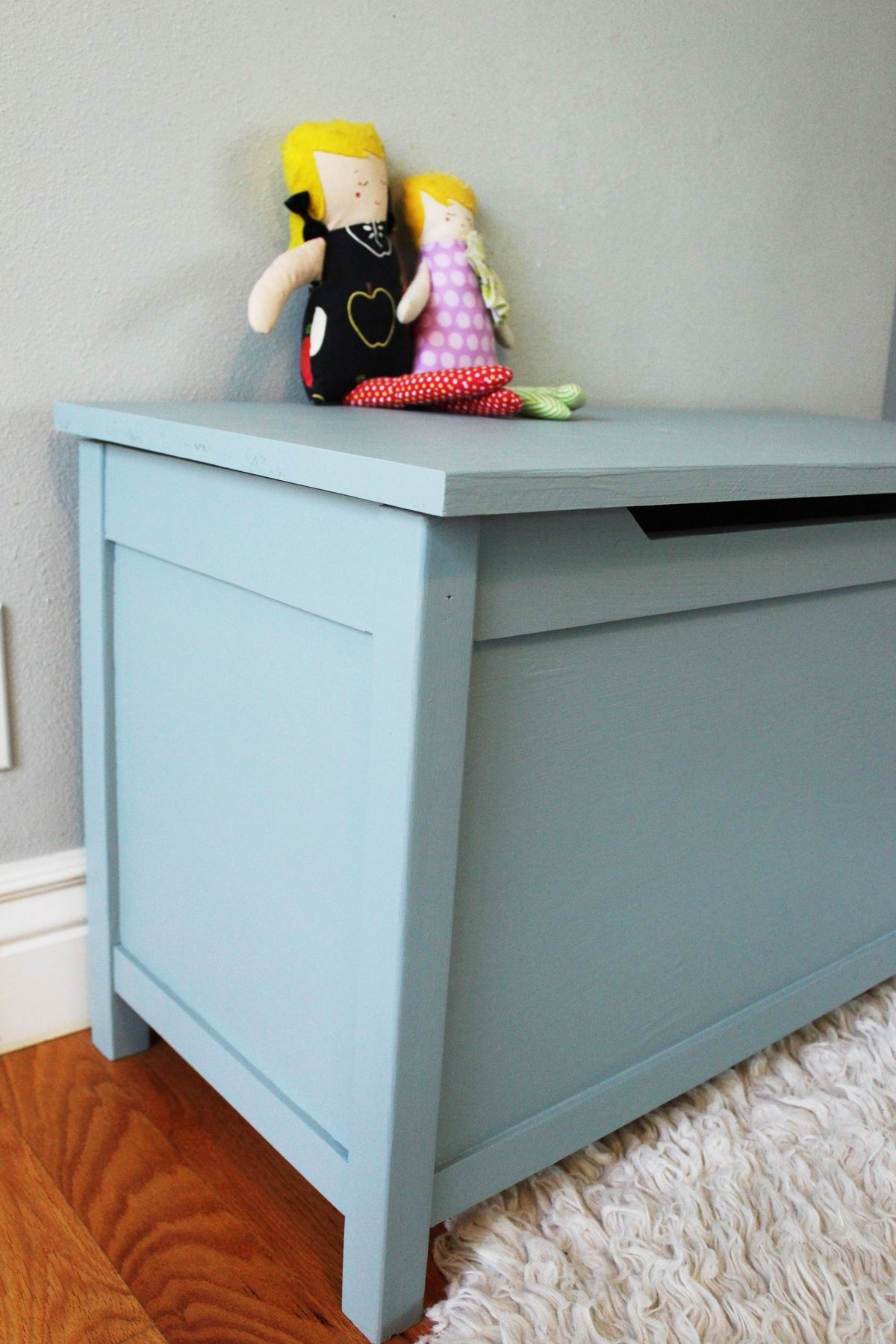 Modern kids room storage box