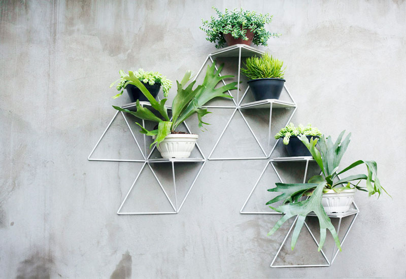 Modular planters by Luisa & Lilian Parrado