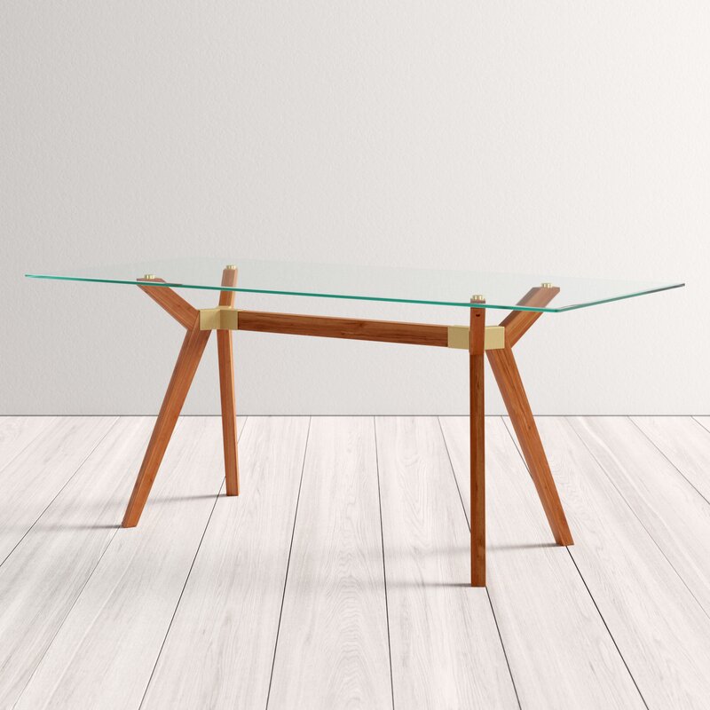 Moffitt Glass Writing Desk