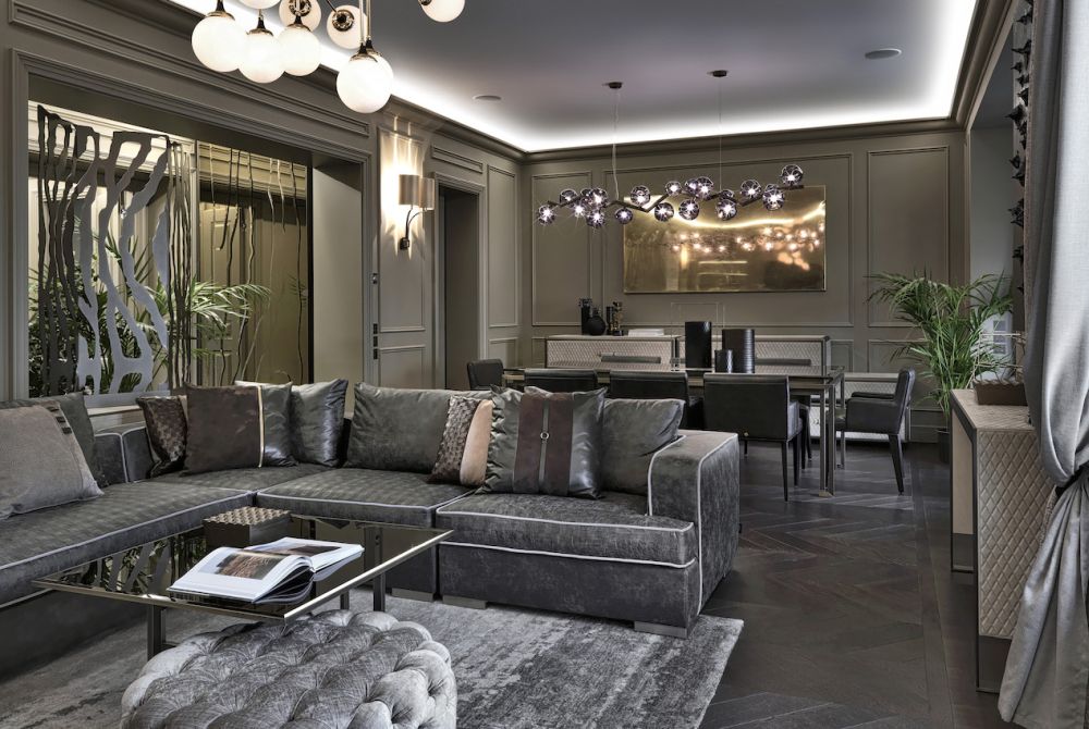 Modern Monte Carlo Apartment Equal Parts Residence, Designer Home Boutique