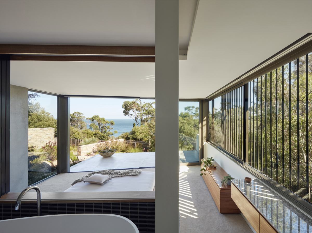 Morninton Peninsula House Australia Turco and Associates bedroom view