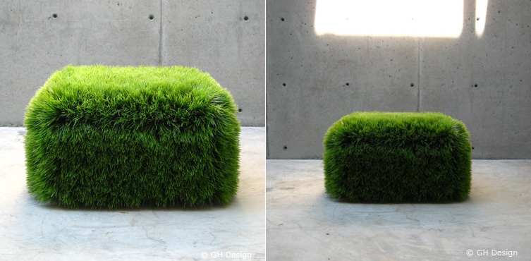 Moss ottoman design