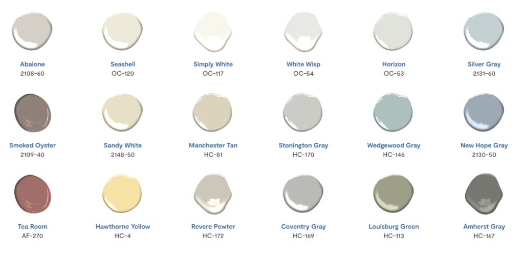 Most Popular Vinyl Siding Colors Benjamin Moore Regal Select Exterior Paint 1024x502