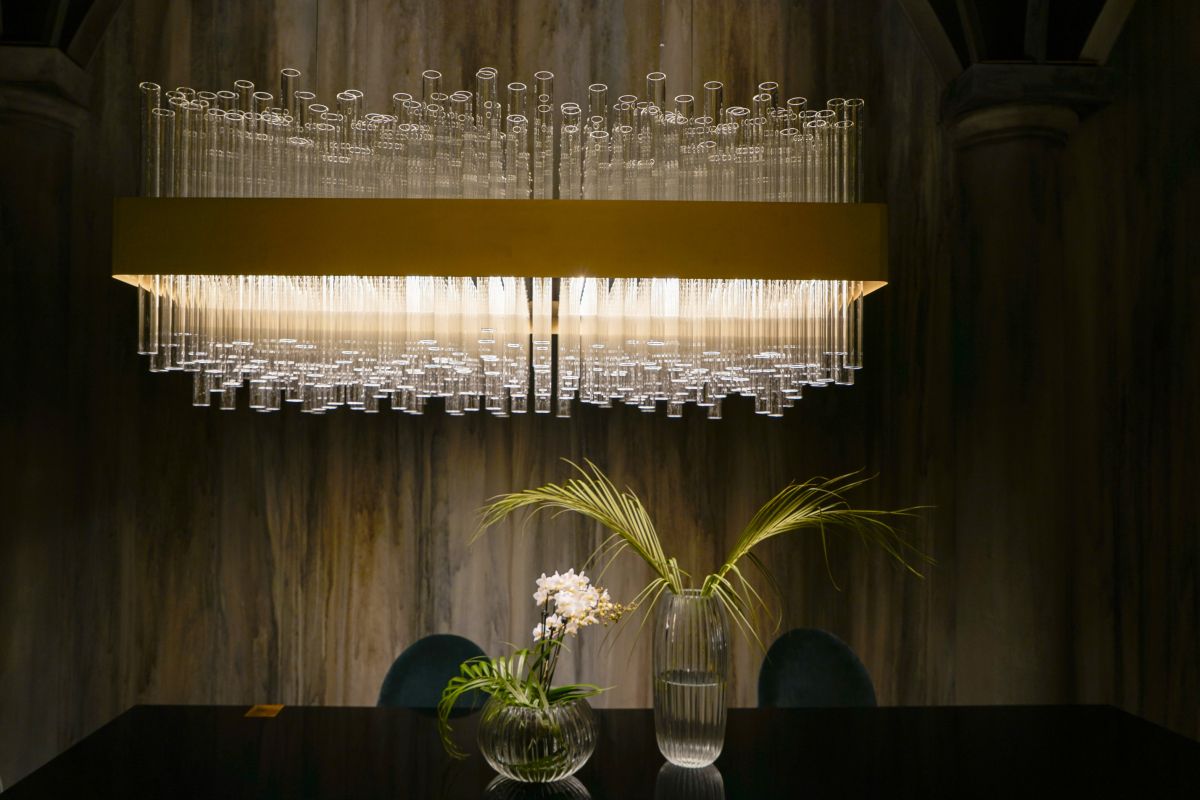 My Lamp Suspension Rectangular fom Paolo Castelli at Euroluce 2017