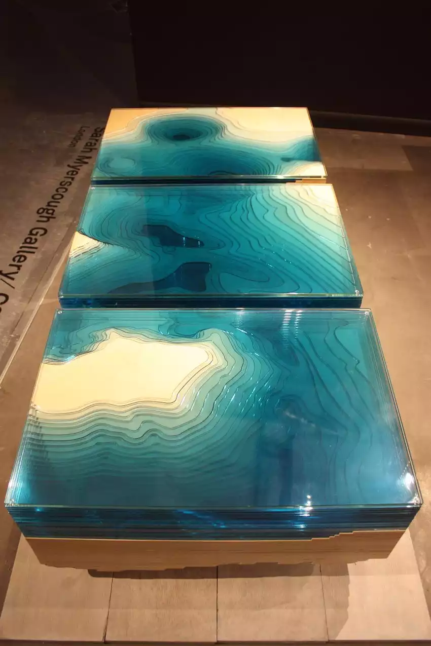 Mysercough Water Aqua Coffee Table