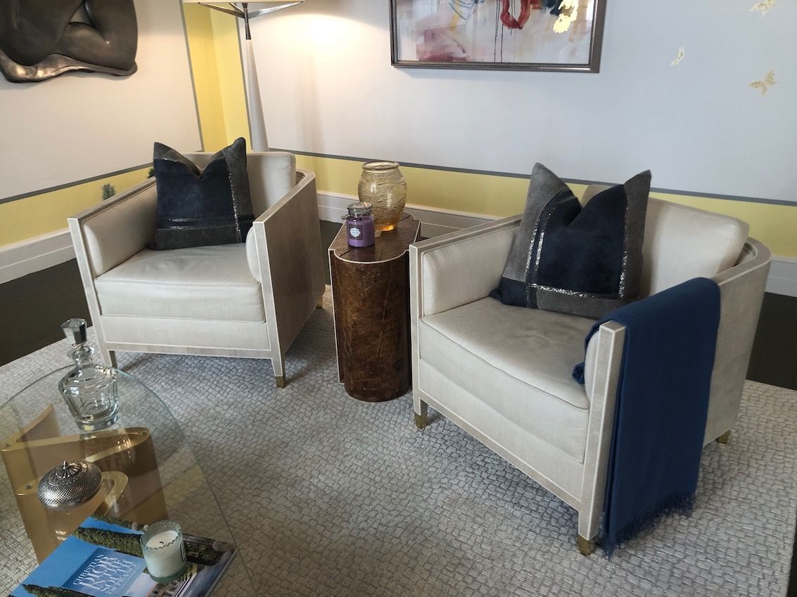 NYC Holiday House comfy seating