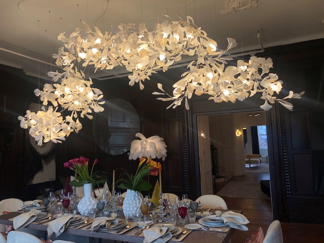 NYC Holiday House eye catching fixtures