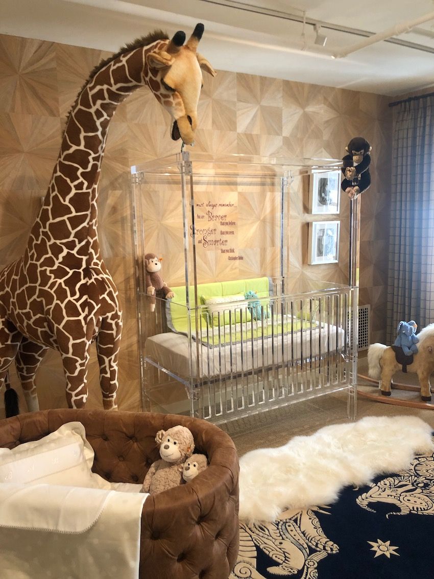 NYC Holiday House nursery room