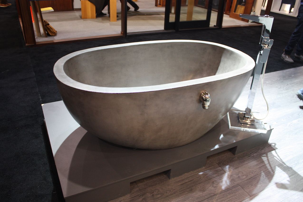 Native Trails Concrete tub design