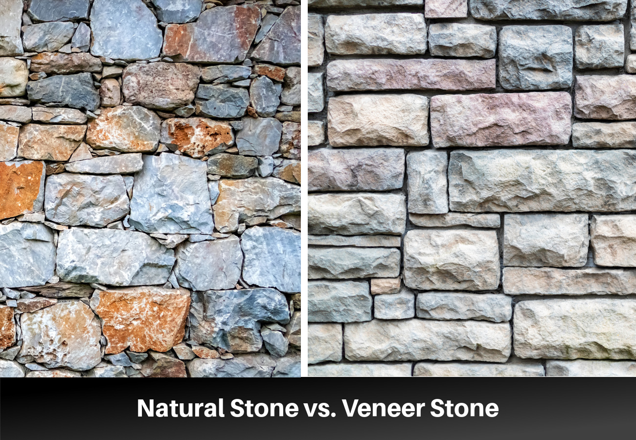 Veneer Stone vs. Natural Stone: Top Differences