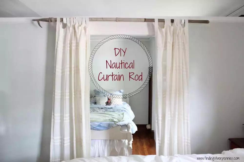 Nautical curtain rods