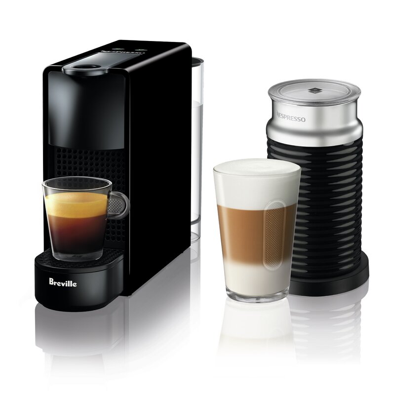 Nespresso Essenza Mini Espresso Machine Bundle by Breville