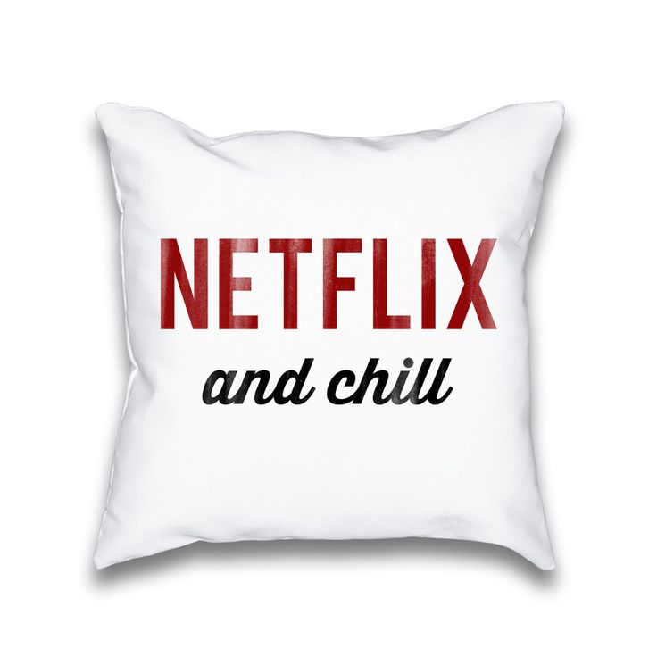 Netflix throw pillow