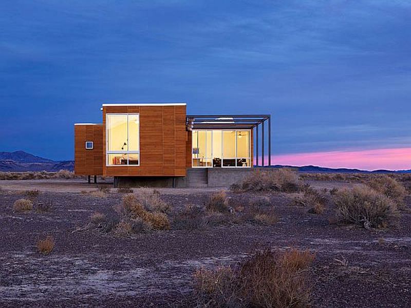 Nevada desert house