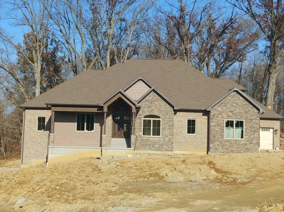 New Construction with a Shingle Hip and Valley Roof